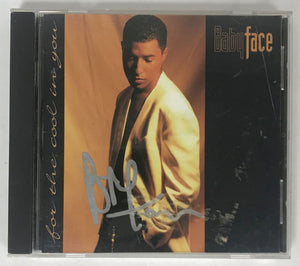 Baby Face Signed Autographed "For the Cool in You" CD Compact Disc - Lifetime COA