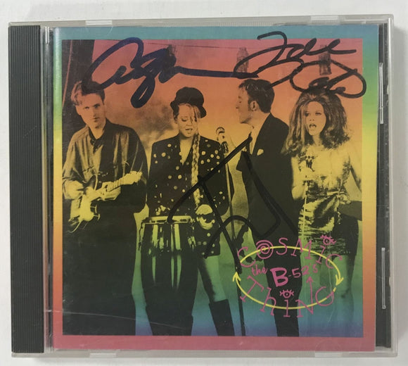 The B-52's Band Signed Autographed 