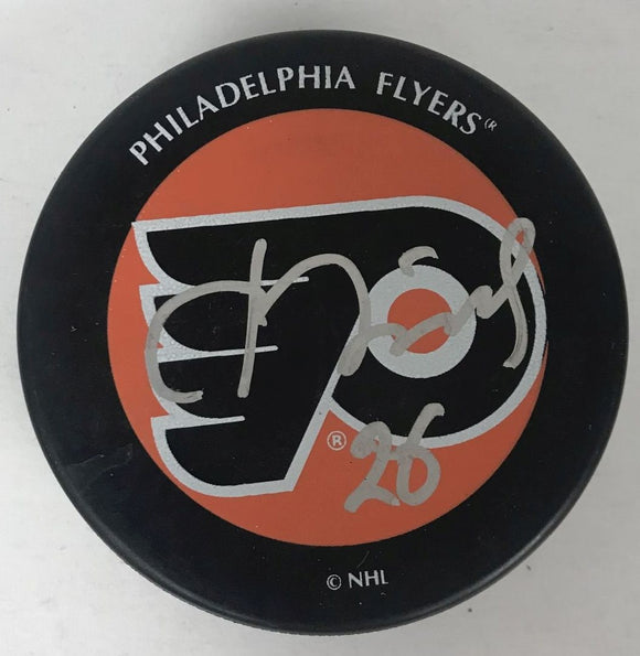 Radovan Somik Signed Autographed Philadelphia Flyers Hockey Puck - Lifetime COA
