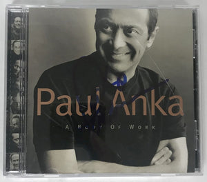 Paul Anka Signed Autographed "A Body of Work" Music CD Compact Disc - Lifetime COA