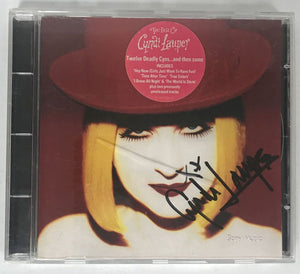 Cyndi Lauper Signed Autographed "The Best Of" Music CD Compact Disc - Lifetime COA