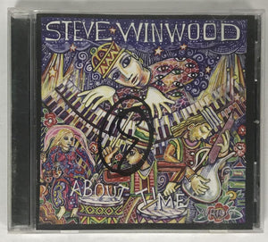 Steve Winwood Signed Autographed "About Time" Music CD Compact Disc - Lifetime COA