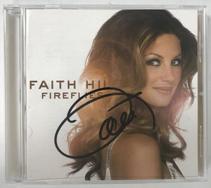 Faith Hill Signed Autographed "Fireflies" Music CD Compact Disc - Lifetime COA