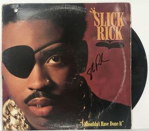 Slick Rick Signed Autographed "I Shouldn't Have Done It" Record Album - Lifetime COA