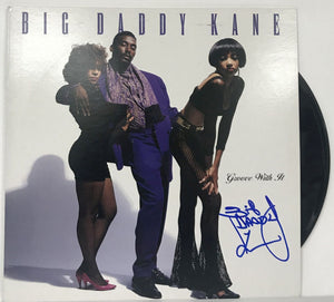 Big Daddy Kane Signed Autographed "Groove With It" Record Album - Lifetime COA