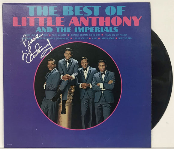Little Anthony Signed Autographed 