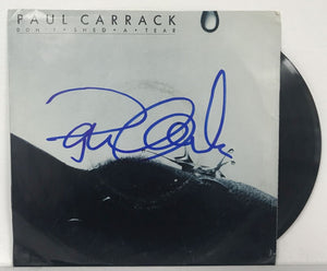 Paul Carrack Signed Autographed "Don't Shed a Tear" Record Album - Lifetime COA