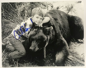 Clint Howard Signed Autographed "Gentle Ben" Glossy 11x14 Photo - Lifetime COA