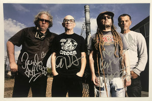 Circle Jerks Band Signed Autographed Glossy 11x17 Photo - Lifetime COA