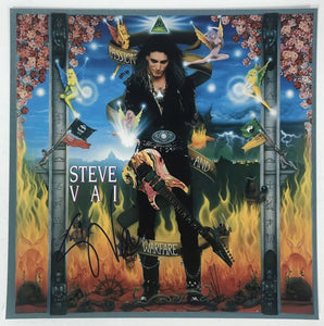 Steve Vai Signed Autographed "Warfare" 12x12 Promo Photo - Lifetime COA