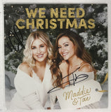 Maddie & Tae Signed Autographed "We Need Christmas" Music CD - Lifetime COA