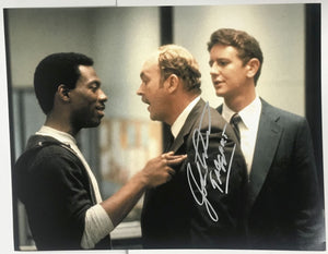 John Ashton Signed Autographed "Beverly Hills Cop" Glossy 11x14 Photo - Lifetime COA