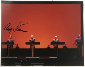 Ralf Hutter Signed Autographed "Kraftwerk" Glossy 11x14 Photo - Lifetime COA