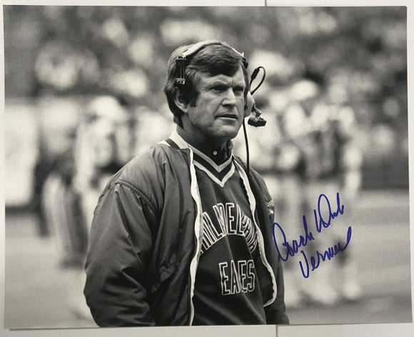 Dick Vermeil Signed Autographed Glossy 11x14 Photo - Philadelphia Eagles