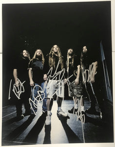 Obituary Band Signed Autographed Glossy 11x14 Photo - Lifetime COA