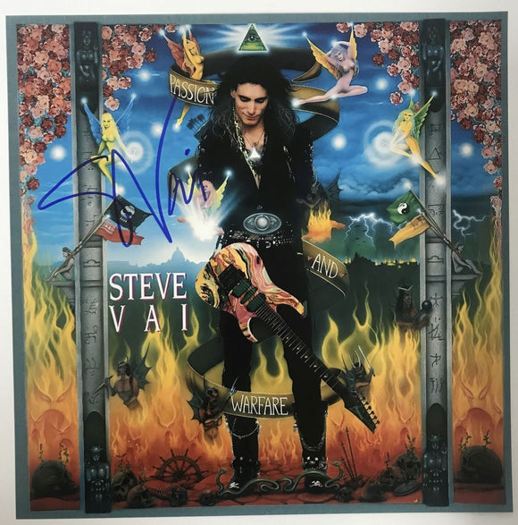 Steve Vai Signed Autographed 