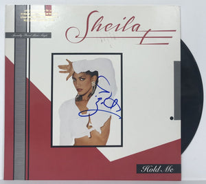 Sheila E Signed Autographed "Hold Me" Record Album - Lifetime COA