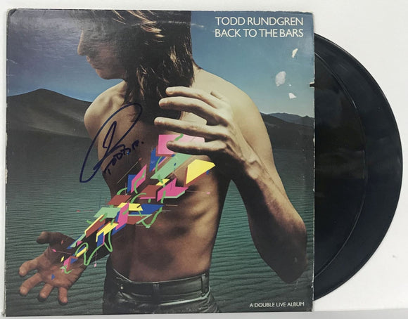 Todd Rundgren Signed Autographed 