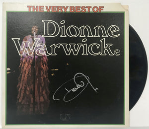 Dionne Warwick Signed Autographed "The Very Best Of" Record Album - Lifetime COA