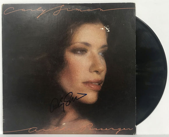 Carly Simon Signed Autographed 