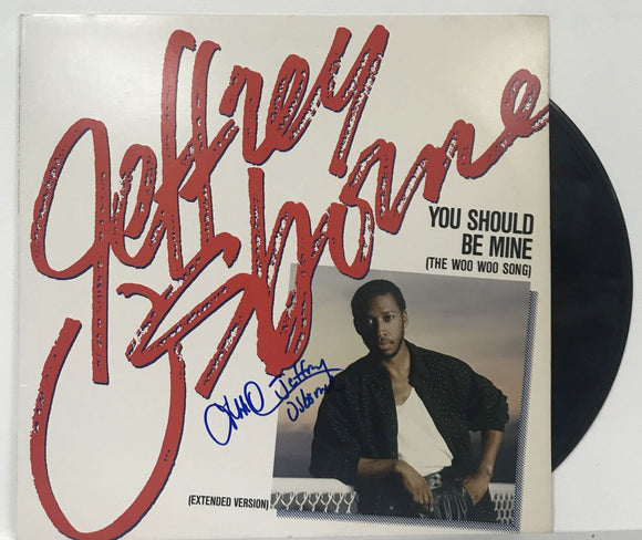 Jeffrey Osborne Signed Autographed 