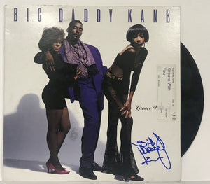 Big Daddy Kane Signed Autographed "Groove With It" Record Album - Lifetime COA