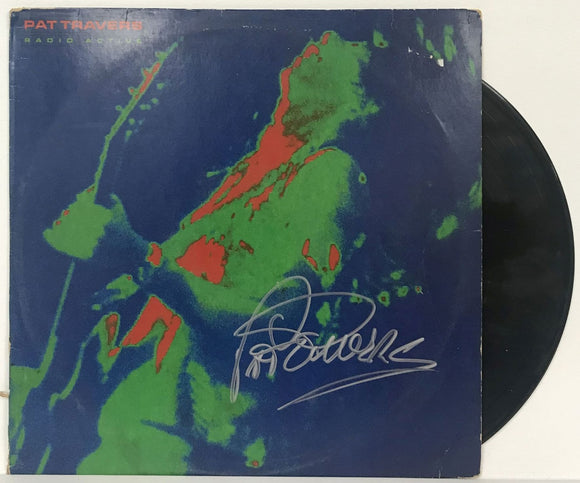 Pat Travers Signed Autographed 