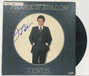 Frankie Avalon Signed Autographed "Venus" Record Album - Lifetime COA