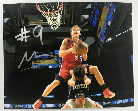 Mac McClung Signed Autographed Slam Dunk Glossy 8x10 Photo - Philadelphia 76ers