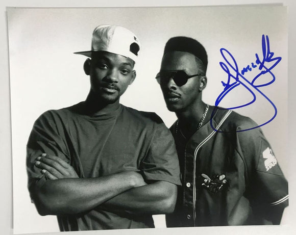 DJ Jazzy Jeff Signed Autographed Glossy 8x10 Photo - Lifetime COA