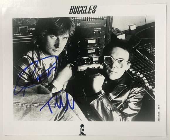 Trevor Horn & Geoff Downes Signed Autographed 