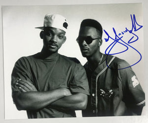 DJ Jazzy Jeff Signed Autographed Glossy 8x10 Photo - Lifetime COA