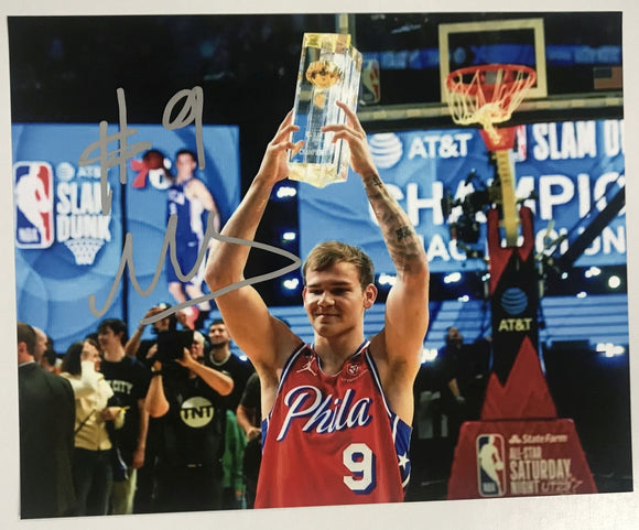 Mac McClung Signed Autographed Slam Dunk Champ Glossy 8x10 Photo - Philadelphia 76ers