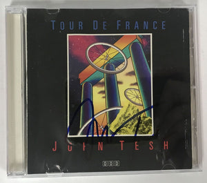 John Tesh Signed Autographed "Tour De France" CD Compact Disc - Lifetime COA