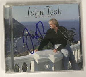 John Tesh Signed Autographed "Avalon" CD Compact Disc - Lifetime COA