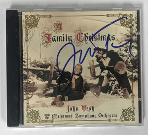 John Tesh Signed Autographed "Family Christmas" CD Compact Disc - Lifetime COA