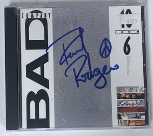 Paul Rodgers Signed Autographed "Bad Company" CD Compact Disc - Lifetime COA