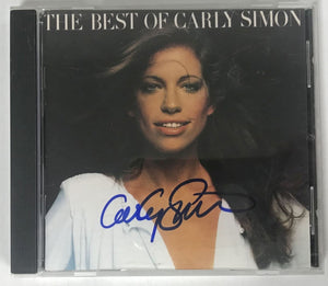 Carly Simon Signed Autographed "Best Of" CD Compact Disc - Lifetime COA