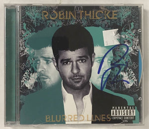 Robin Thicke Signed Autographed "Blurred Lines" CD Compact Disc - Lifetime COA