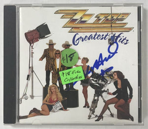 Dusty Hill Signed Autographed "ZZ Top" CD Compact Disc - Lifetime COA