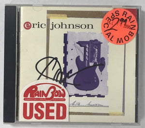 Eric Johnson Signed Autographed "Ah Via Musicom" CD Compact Disc - Lifetime COA