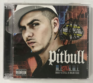 Pitbull Signed Autographed "M.I. Still A.M.I." CD Compact Disc Cover - Lifetime COA