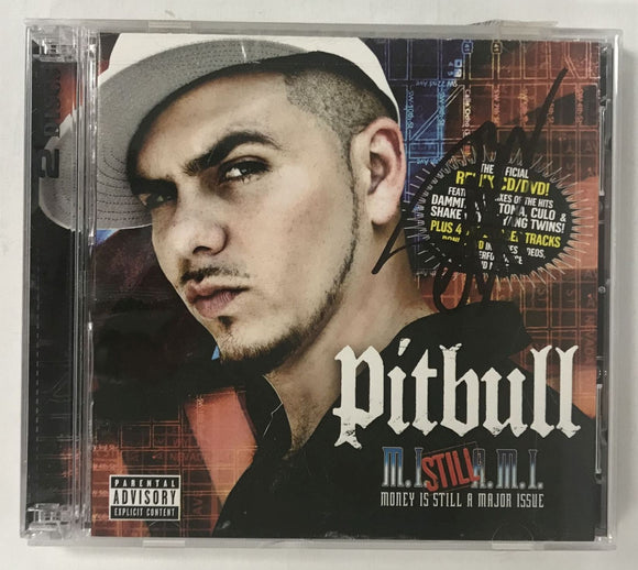 Pitbull Signed Autographed 