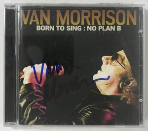 Van Morrison Signed Autographed "Born to Sing" CD Compact Disc - Lifetime COA