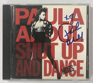 Paula Abdul Signed Autographed "Shut Up and Dance" Music CD - Lifetime COA