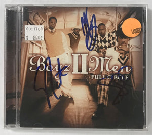 Boyz II Men Group Signed Autographed "Full Circle" CD Compact Disc - Lifetime COA