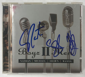 Boyz II Men Group Signed Autographed "Boyz ll Men" CD Compact Disc - Lifetime COA