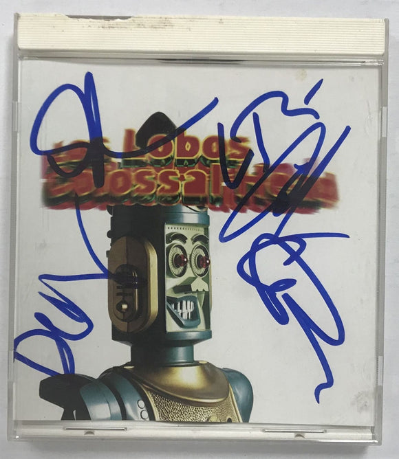 Los Lobos Band Signed Autographed 