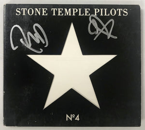 Scott Weiland & Robert DeLeo Signed Autographed "Stone Temple Pilots" CD Compact Disc - Lifetime COA