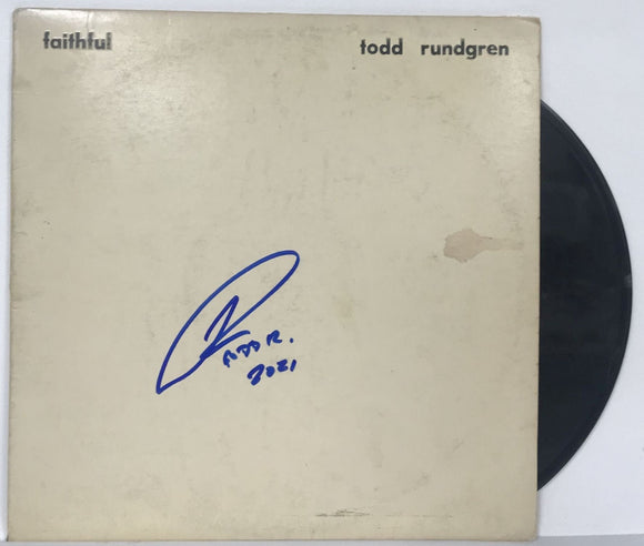 Todd Rundgren Signed Autographed 